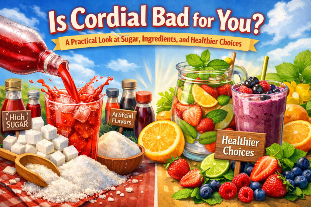 Is Cordial bad for you?